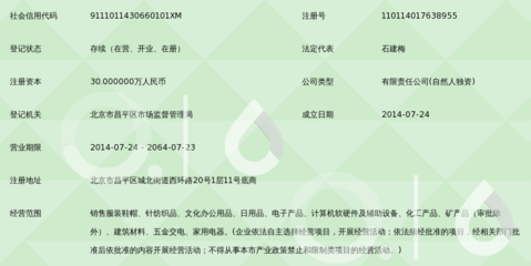 北京龍德祥瑞商貿有限公司 針紡織品銷售的行業(yè)翹楚