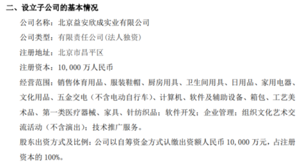 三夫戶外投資億元成立全資子公司，加碼針紡織品銷售業務